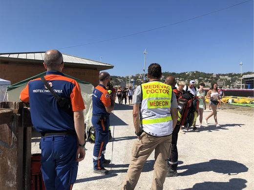 La Protection Civile au Delta Festival