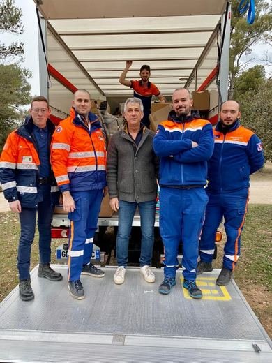 Mobilisation de la Protection Civile 13 pour l'Ukraine