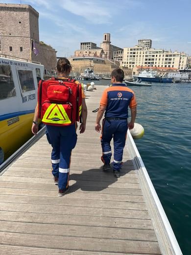 La Protection Civile des Bouches-du-Rhône
