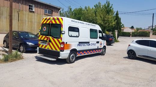 Protection Civile des Bouches-du-Rhône en action