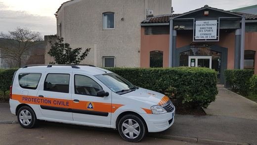 Protection Civile des Bouches-du-Rhône en action