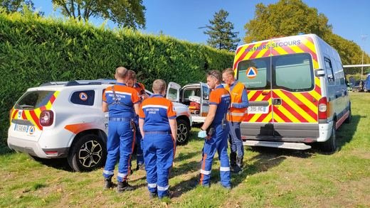 Protection Civile des Bouches-du-Rhône en action