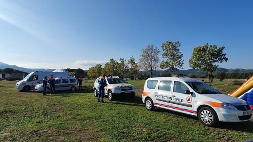 Protection Civile des Bouches-du-Rhône en action
