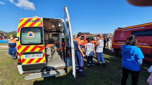 Protection Civile des Bouches-du-Rhône en action