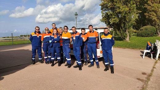Protection Civile des Bouches-du-Rhône en action