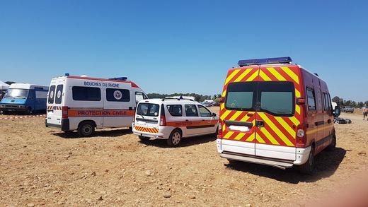 Protection Civile des Bouches-du-Rhône en action