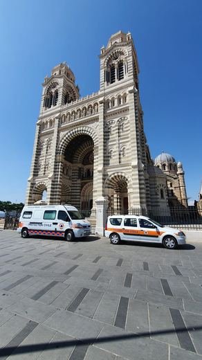 Protection Civile des Bouches-du-Rhône en action